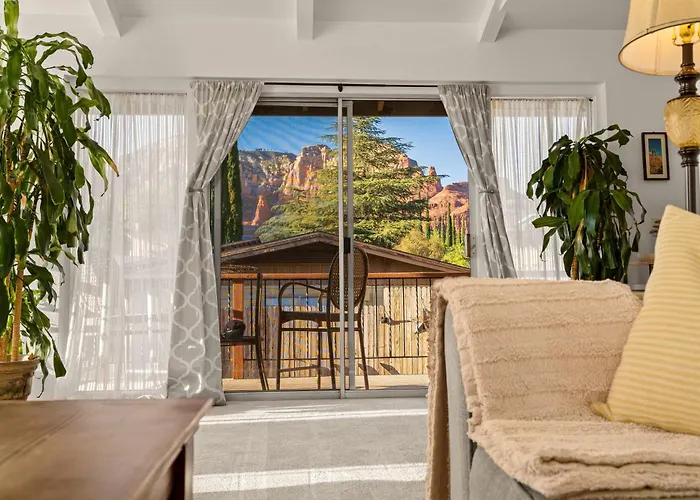 Red Rock Retreat With 360 Panoramic Views & Steps To Uptown Shops Sedona